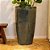 VASO VIETNAMITA CERÂMICA IMPORTADO SINGAPURA GRANDE MOSS GREEN D50CM X A90CM - Imagem 4