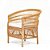 POLTRONA AMAZÔNIA RATTAN COM ALMOFADA - Imagem 1