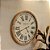 RELÓGIO DE PAREDE BRANCO NATURAL GRAND HOTEL 83CM - Imagem 4