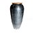 VASO RÚSTICO CERÂMICA IMPORTADO DUBAI PRETO EXTRA GRANDE D68CM X A160CM - Imagem 2