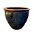 VASO RÚSTICO CERÂMICA IMPORTADO MARROCOS PRETO GRANDE D82CM X A68CM - Imagem 2