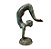 ESCULTURA EM BRONZE SEREIA BALI VERDE - Imagem 2