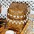 CAIXA BALI RATTAN COM CONCHAS 14CM X 18CM X 14CM - Imagem 3