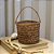 CESTA ARTESANAL BALI RATTAN COM ALÇA - Imagem 3
