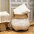 CESTO BAMBU BRANCO COM CORDA D40CM X A48CM - Imagem 4
