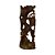 ESCULTURA IMPORTADA VIDHYA DHARI EM MADEIRA L25CM X A51CM - Imagem 2