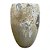 VASO VIETNAMITA CERÂMICA IMPORTADO MOSCOU ATLANTIS ORGANIC GRANDE D48CM X A87CM - Imagem 2