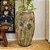 VASO VIETNAMITA CERÂMICA IMPORTADO MOSCOU ATLANTIS ORGANIC GRANDE D48CM X A87CM - Imagem 4