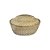 MINI POTE RATTAN BALI BRANCO COM TAMPA D25CM - Imagem 2