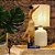 ESCULTURA PATO NAVY COM CHAPÉU MADEIRA NATURAL E AZUL 42CM - Imagem 3