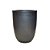 VASO VIETNAMITA CERÂMICA IMPORTADO PARIS GRAFITE MATTE  PEQUENO D34CM X A50CM - Imagem 2
