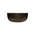 BACIA VIETNAMITA CERÂMICA IMPORTADA ITÁLIA BRONZE PP D28CM X A13CM - Imagem 1
