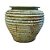 VASO VIETNAMITA CERÂMICA IMPORTADO TUNÍSIA MUSGO D73CM X A68CM - Imagem 1