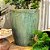 VASO VIETNAMITA CERÂMICA IMPORTADO MONTE CARLO MUSGO GRANDE D53CM X A64CM - Imagem 4