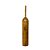 ESCULTURA VASO EM MADEIRA GRANDE IMPORTADA D09CM X A61CM - Imagem 2