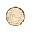 BANDEJA DECORATIVA BAMBU VAZADO GRANDE D36CM - Imagem 2
