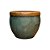 VASO RÚSTICO CERÂMICA IMPORTADO MARRAKECH VERDE MÉDIO D56CM X A48CM - Imagem 1