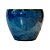 BACIA VIETNAMITA CERÂMICA IMPORTADA SUÍÇA AQUA GRANDE D38CM X A28CM - Imagem 1
