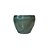 BACIA VIETNAMITA CERÂMICA IMPORTADA SUÍÇA MOSS GREEN PEQUENA D21CM X A19CM - Imagem 1