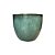VASO VIETNAMITA CERÂMICA IMPORTADO NASSAU MOSS GREEN MÉDIO D46CMX A39CM - Imagem 1