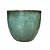 VASO VIETNAMITA CERÂMICA IMPORTADO NASSAU MOSS GREEN EXTRA GRANDE D70CM X A58CM - Imagem 1