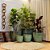 VASO VIETNAMITA CERÂMICA IMPORTADO NASSAU MOSS GREEN EXTRA GRANDE D70CM X A58CM - Imagem 4