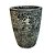 VASO VIETNAMITA CERÂMICA IMPORTADO MÔNACO ATLANTIS VOLCANIC GRANDE D56CM X A70CM - Imagem 2