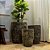 VASO VIETNAMITA CERÂMICA IMPORTADO MÔNACO ATLANTIS VOLCANIC GRANDE D56CM X A70CM - Imagem 4