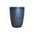 VASO VIETNAMITA CERÂMICA IMPORTADO MONTE CARLO GRAFITE MATTE PEQUENO D36CM X A49CM - Imagem 1