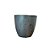 VASO VIETNAMITA CERÂMICA IMPORTADO TÓQUIO GRAFITE MATTE  PP D21CM X A25CM - Imagem 1