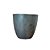 VASO VIETNAMITA CERÂMICA IMPORTADO TÓQUIO GRAFITE MATTE PEQUENO D28CM X A31CM - Imagem 1