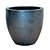 VASO VIETNAMITA CERÂMICA IMPORTADO TÓQUIO GRAFITE MATTE EXTRA GRANDE D61CM X A63CM - Imagem 2