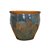 VASO RÚSTICO CERÂMICA IMPORTADO TIBET VERDE PEQUENO D58CM X A53CM - Imagem 1
