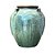 VASO RÚSTICO CERÂMICA IMPORTADO DALIAN VERDE D68CM X A76CM - Imagem 1