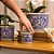 CACHEPOT PORCELANA AZUL E BRANCA ENCANTO PEQUENO D10CM X A08CM - Imagem 4