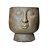 CACHEPOT FACE EM RESINA D30CM X A30CM - Imagem 1