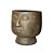 CACHEPOT FACE EM RESINA D30CM X A30CM - Imagem 2