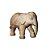 ELEFANTE DECORATIVO EM RESINA IMPORTADO ÍNDIA A23CM X P30CM - Imagem 1