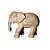 ELEFANTE DECORATIVO EM RESINA IMPORTADO ÍNDIA A23CM X P30CM - Imagem 3