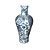 FLOREIRO IMPORTADO PORCELANA AZUL E BRANCA FLORESTA CHINESA D19 X A42CM - Imagem 2