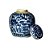 MINI POTICHE IMPORTADO PORCELANA AZUL E BRANCA FLORAL MING D10 X A11CM - Imagem 2