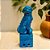 CÃO DE FÓ EM PORCELANA IMPORTADA AZUL D07 X A27CM - Imagem 3