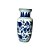 MINI FLOREIRO IMPORTADO PORCELANA AZUL E BRANCA COBALTO D06 X A13CM - Imagem 1