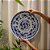 PRATO IMPORTADO PORCELANA AZUL E BRANCA DECORATIVO JINYU D38 X A07CM - Imagem 3