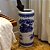 PORTA GUARDA-CHUVA IMPORTADO PORCELANA AZUL E BRANCA IMPÉRIO MING D21 X A50CM - Imagem 5