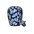 POTICHE IMPORTADO PORCELANA AZUL E BRANCA FLORA QING D30 X A22CM - Imagem 3