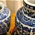 VASO IMPORTADO PORCELANA AZUL E BRANCA JARDIM DE YUAN D25 X A41CM - Imagem 4