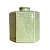 MINI POTICHE IMPORTADO PORCELANA CELADON HEXAGO L12 X A20CM - Imagem 1