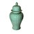 POTICHE IMPORTADO PORCELANA CELADON D25 X A49CM - Imagem 2