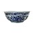 CENTRO DE MESA EM PORCELANA AZUL E BRANCO DRAGÃO D42CM X A18CM - Imagem 1